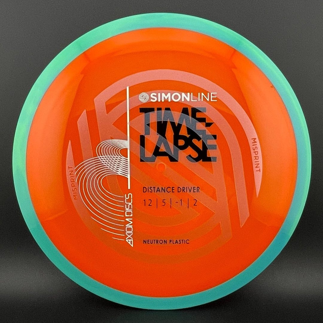 Neutron Time-Lapse Re-Tooled - Simon Line Misprint Axiom