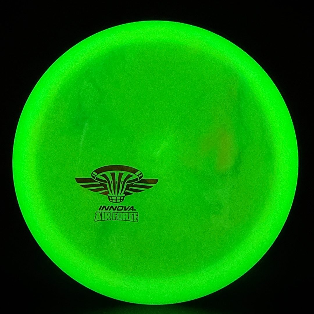 Swirly Glow Champion Firebird - Limited Air Force Stamp Innova
