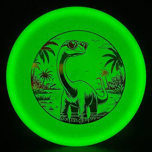 Glow Egg Shell Brachiosaurus - Special Edition Dino Discs