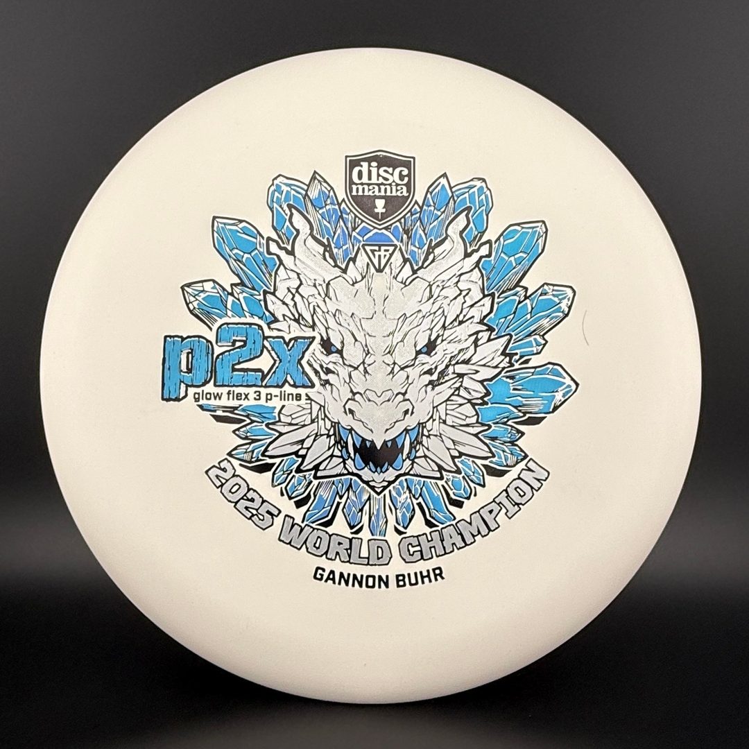 Glow P-Line P2x Flex 3 - Gannon Buhr 2025 World Champion Discmania