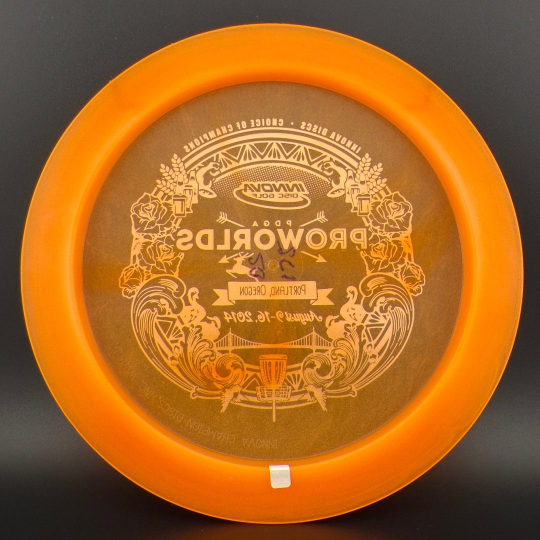 Color Glow Champion Destroyer Penned - 2014 Pro Worlds - Gummy! Innova