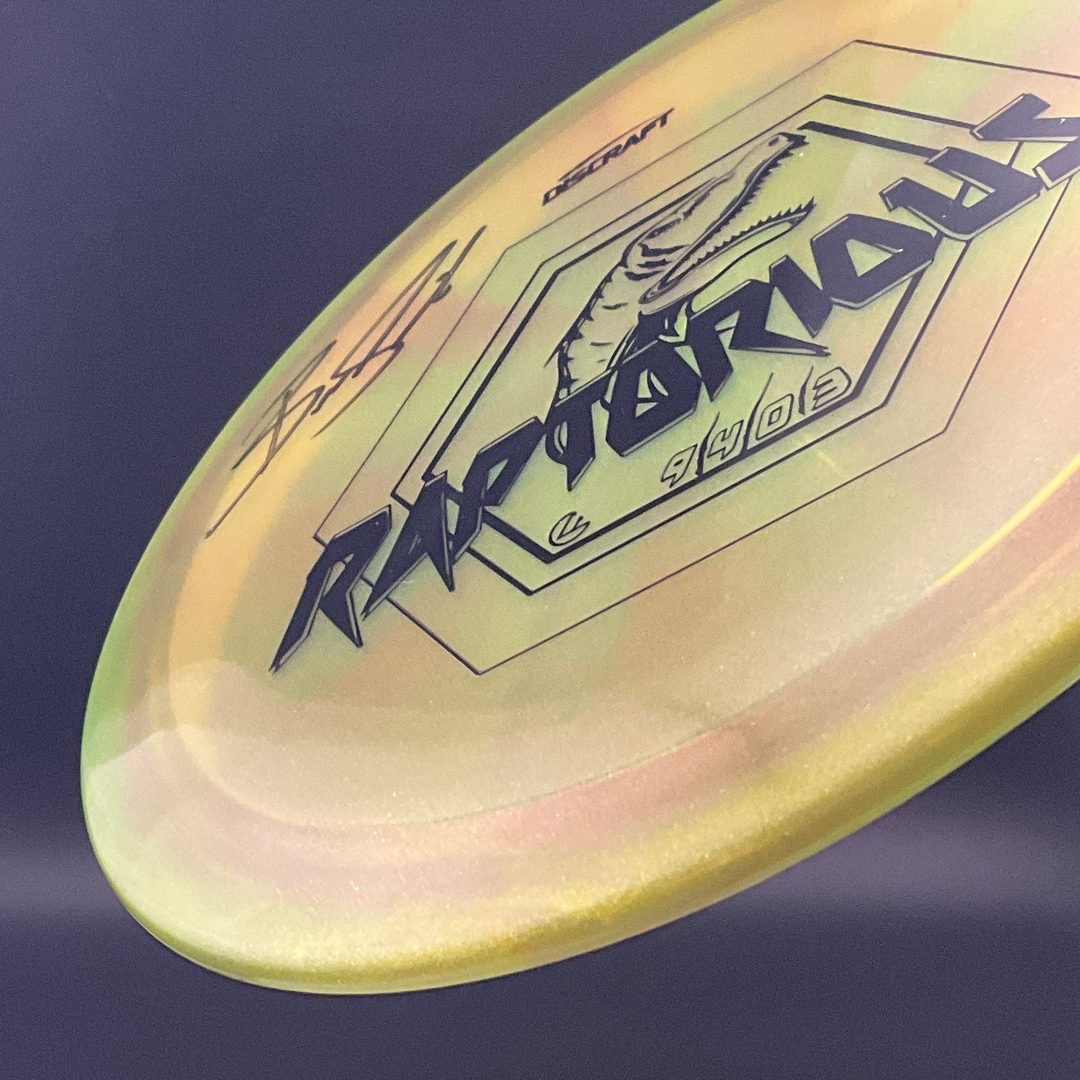 Metallic Z Swirl Raptor *Signed* - 2022 "Raptorious" LE Discraft