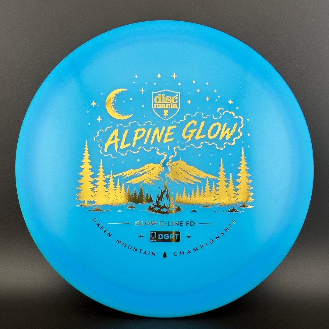Glow C-Line FD - Alpine Glow - Green Mountain Championship Discmania