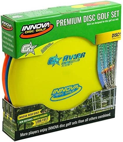 Premium Gstar Disc Golf Starter Set - 3 Discs Innova