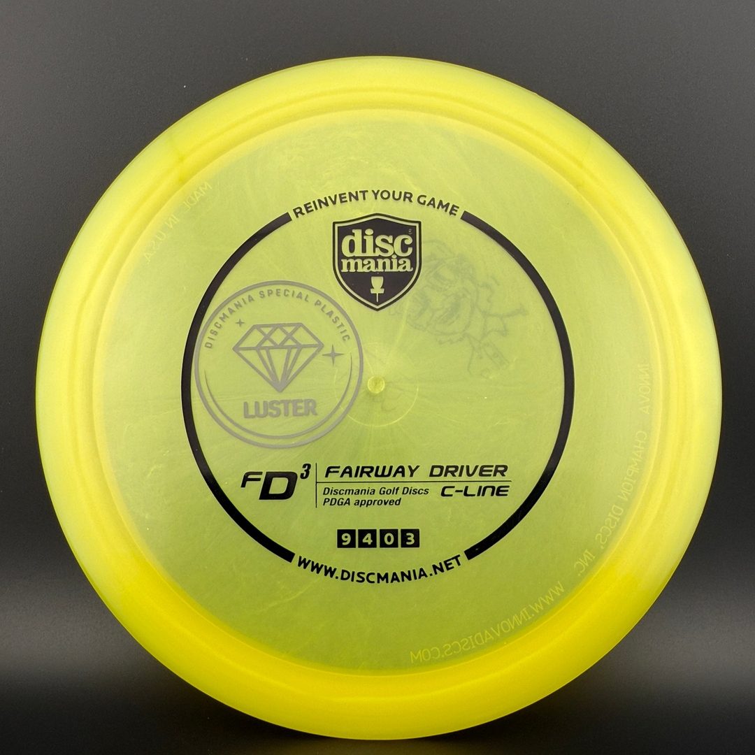 Luster C-Line FD3 Penned - Special Edition - Innova Made *Colten Stash* Discmania