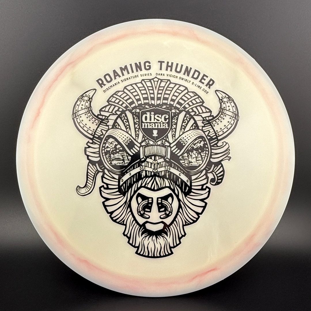 Swirly S-Line CD2 - Roaming Thunder Dana Vicich Sig Series OOP Discmania