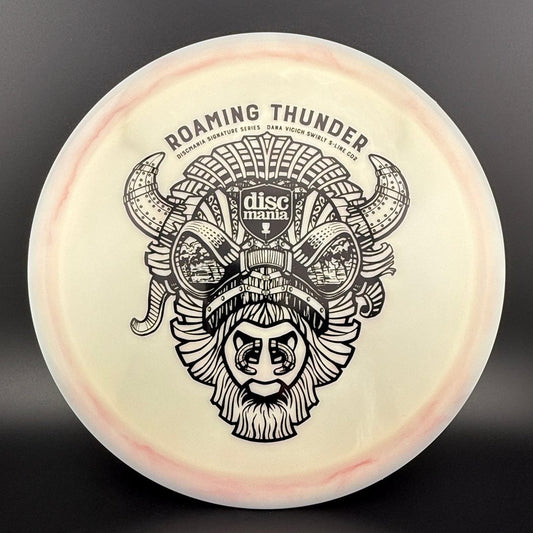 Swirly S-Line CD2 - Roaming Thunder Dana Vicich Sig Series OOP Discmania