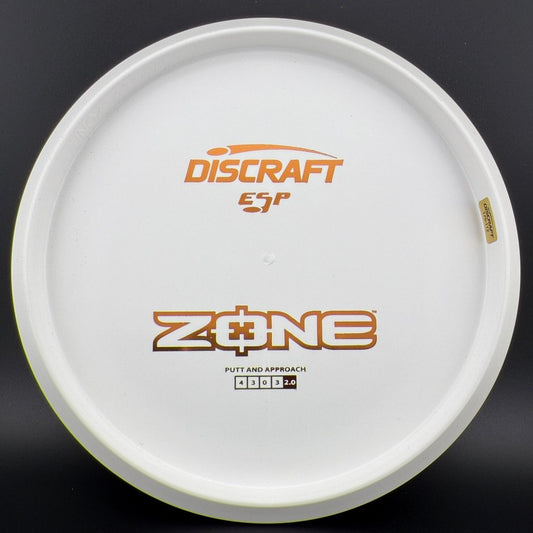 White ESP Zone - Bottom Stamp Dyer's Delight Discraft