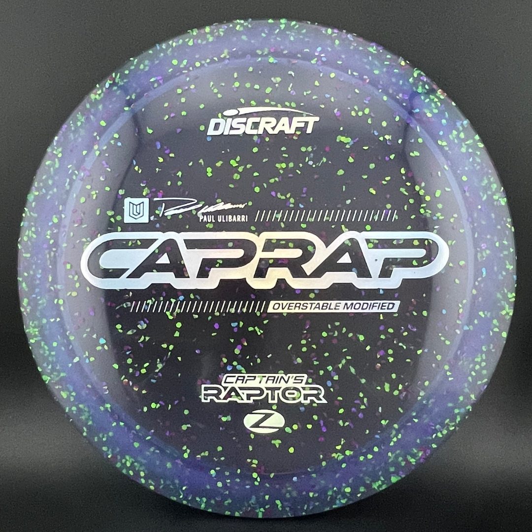 Confetti Z Captain's Raptor - Paul Ulibarri 2026 Discraft