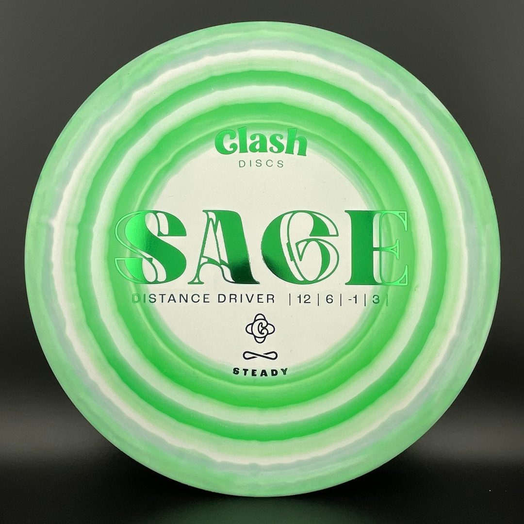 Steady Ring Sage - First Run Clash Discs