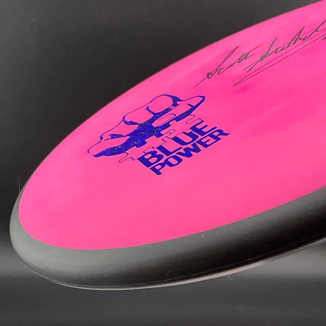 Electron Patent Pending Atom *Signed* - "Blue Power" Adaptive Disc Golf Scott Stokely MVP