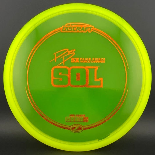 Signature Z Sol - Paige Pierce 5X World Champion Discraft