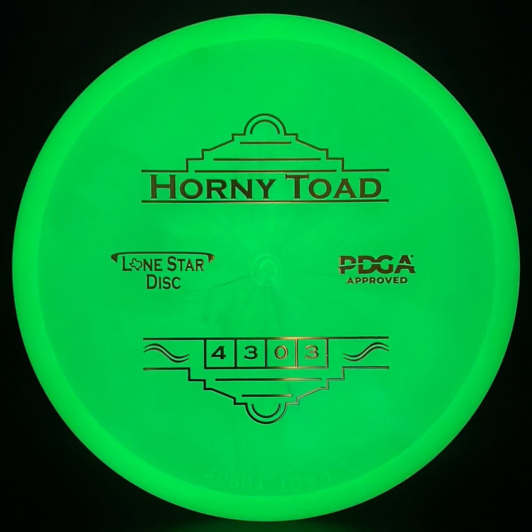 Bravo Glow Horny Toad Lone Star Discs