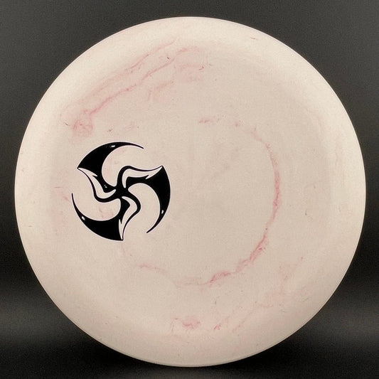Swirly D-Line P2 - X-Out - Mini Huk Stamp - Innova Made *Warehouse Stash* Discmania
