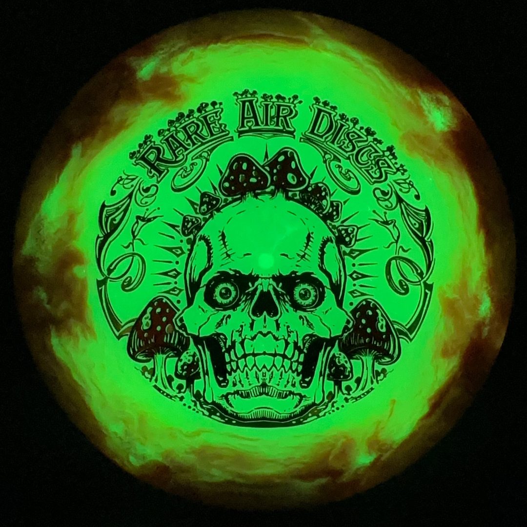 Glow Retina Chemtrail -Crushin' Amanitas by Manny Trujillo Doomsday Discs