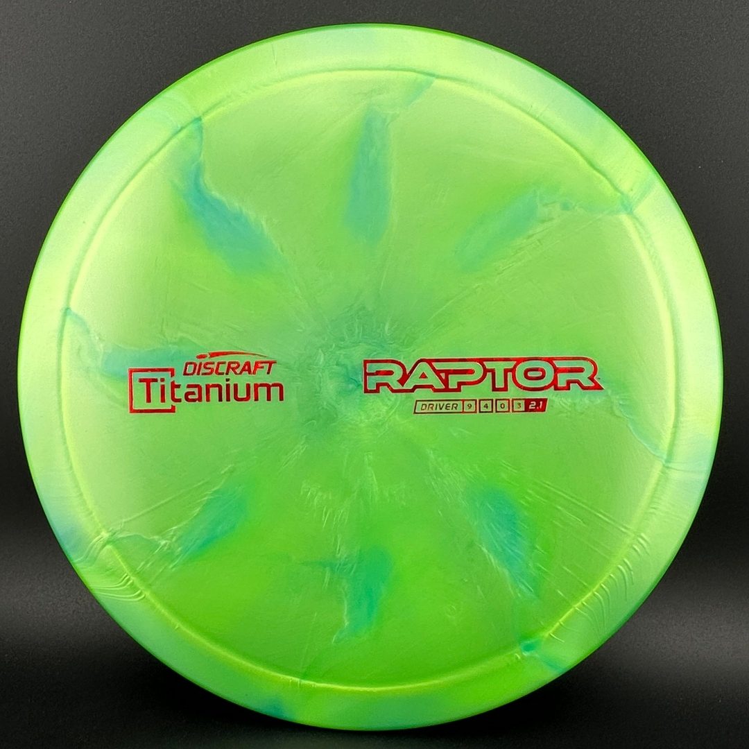 Titanium Swirl Raptor Discraft