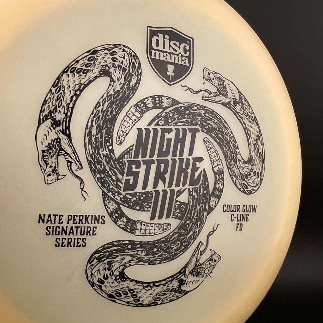 Color Glow C-line FD - Night Strike 3 - Innova Made *Warehouse Stash* Discmania