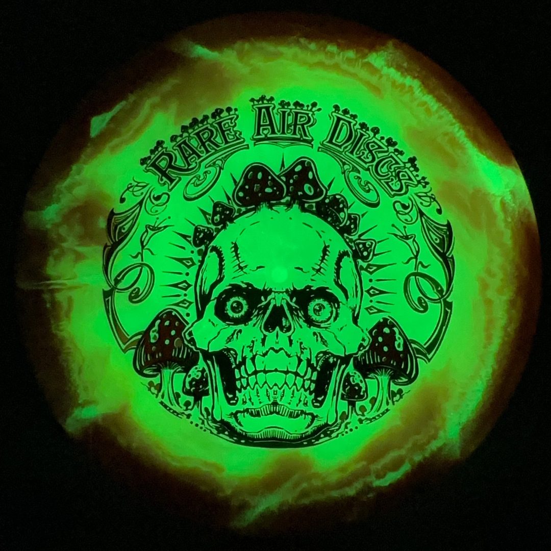 Glow Retina Chemtrail -Crushin' Amanitas by Manny Trujillo Doomsday Discs