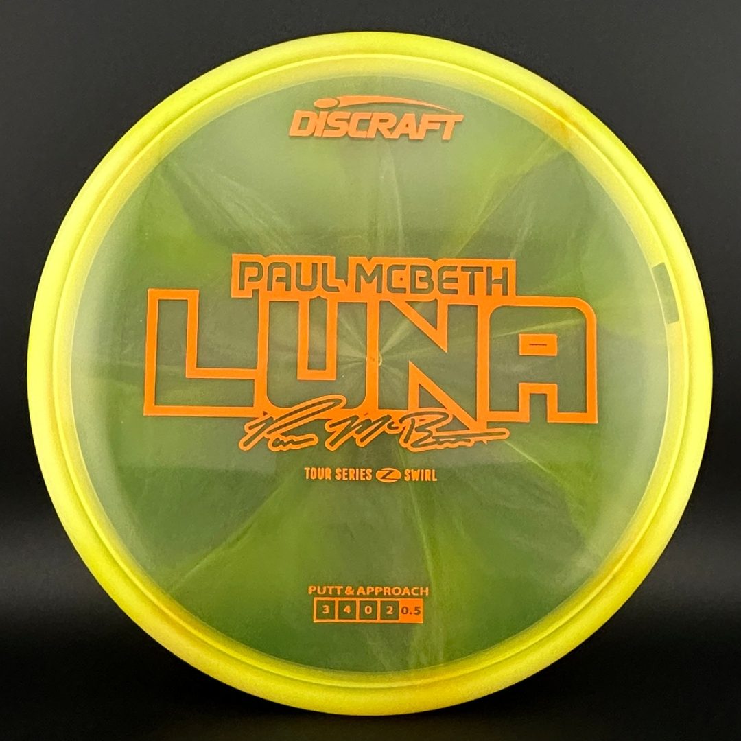 Z Swirl Luna - 2025 Paul McBeth Tour Series Discraft