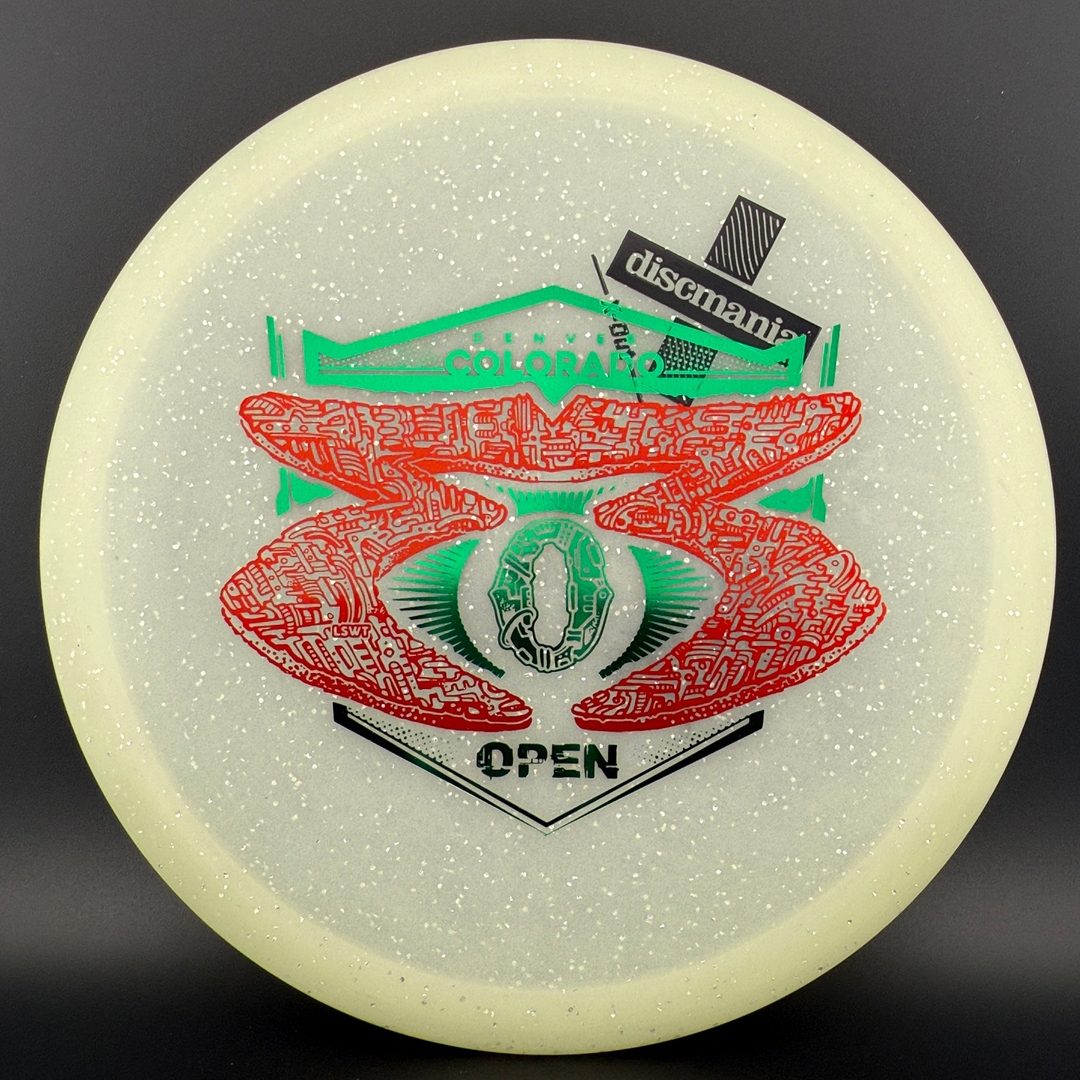 Metal Flake Glow C-Line MD3 IS2 - 303 Open Shield X-Out *Colten Stash* Discmania