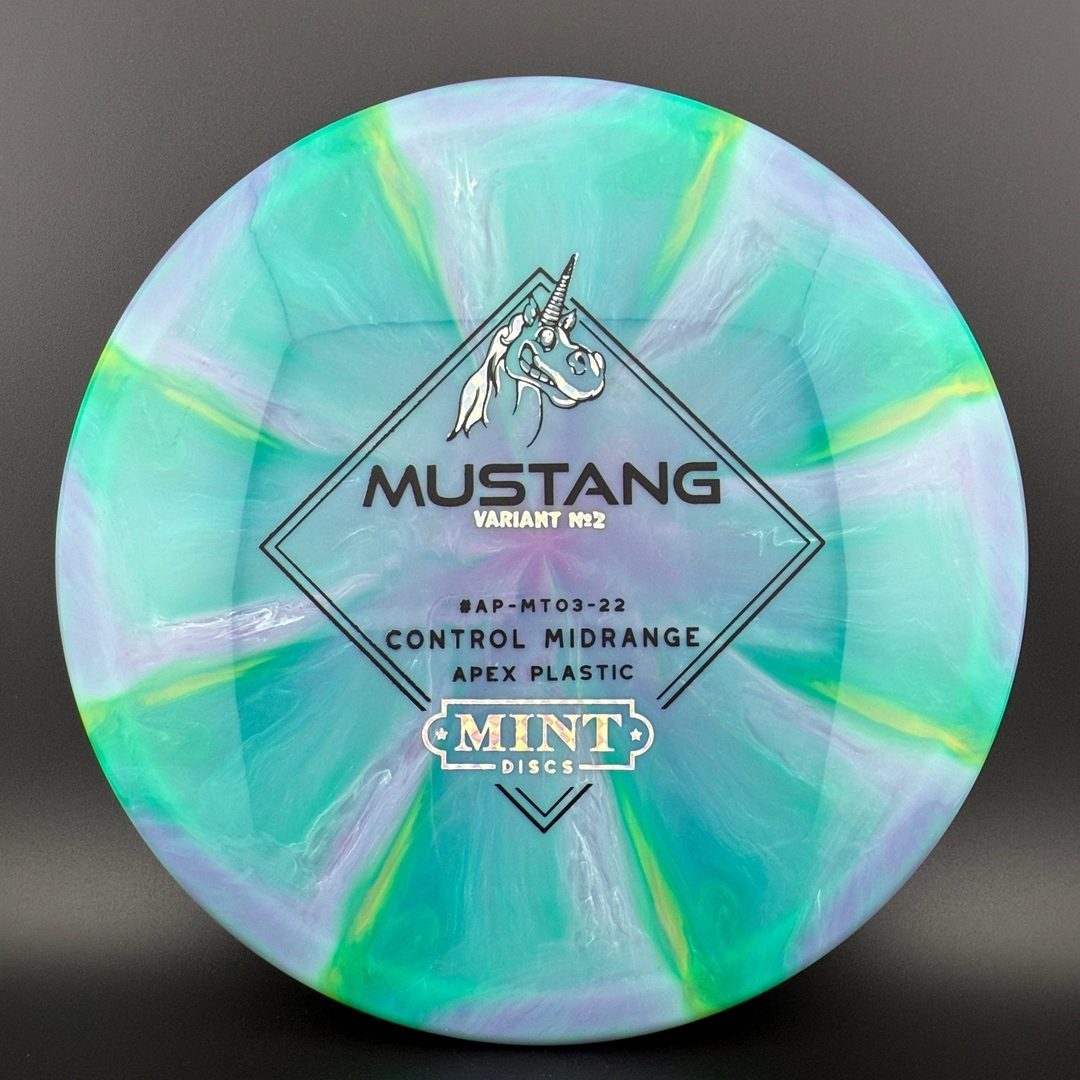 Swirly Apex Mustang - 2022 Run - No 2 Variant MINT Discs