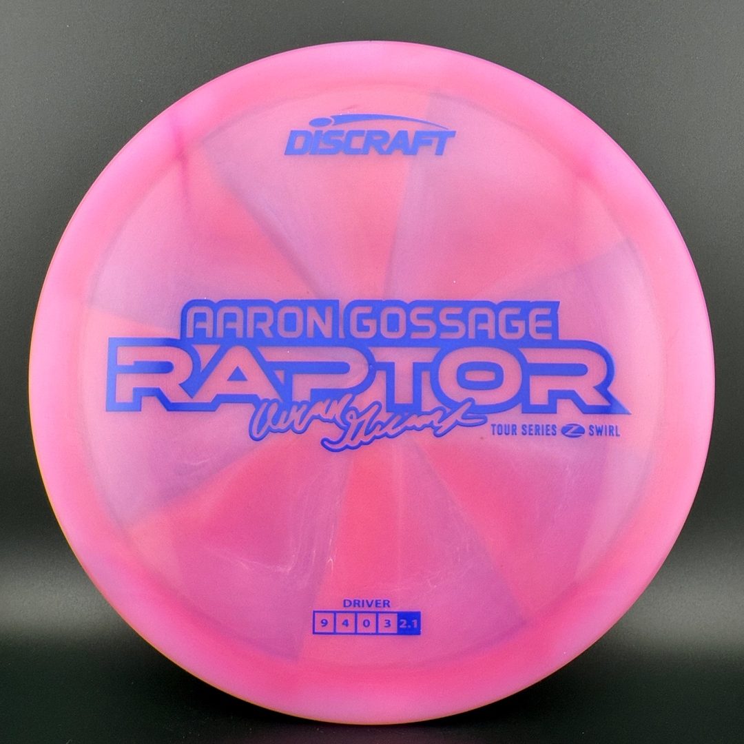 Z Swirl Raptor - Aaron Gossage 2025 Tour Series Discraft
