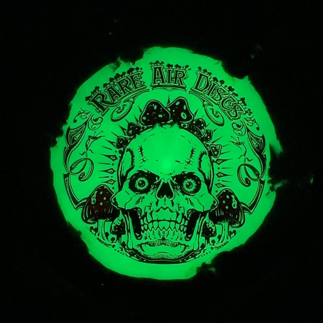 Glow Retina Chemtrail -Crushin' Amanitas by Manny Trujillo Doomsday Discs