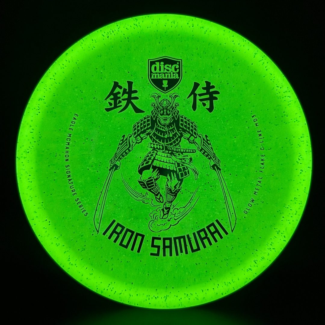 Metal Flake Glow C-Line MD3 - Iron Samurai IS1 - Eagle McMahon Sig Series Discmania