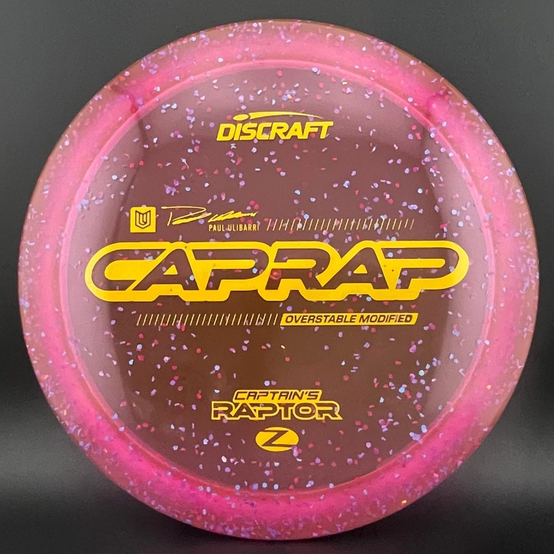 Confetti Z Captain's Raptor - Paul Ulibarri 2026 Discraft