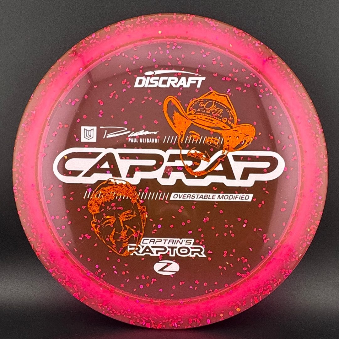 Confetti Z Captain's Raptor - Victory Edition Paul Ulibarri 2026 Discraft