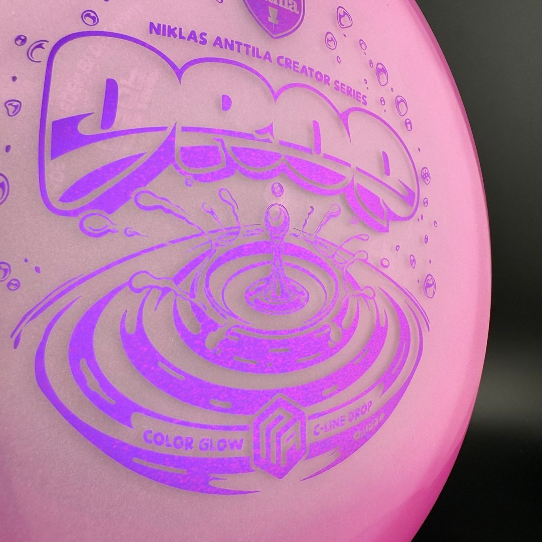 Color Glow C-Line Drop - Niklas Anttila Creator Series - Art by Manny Trujillo Discmania