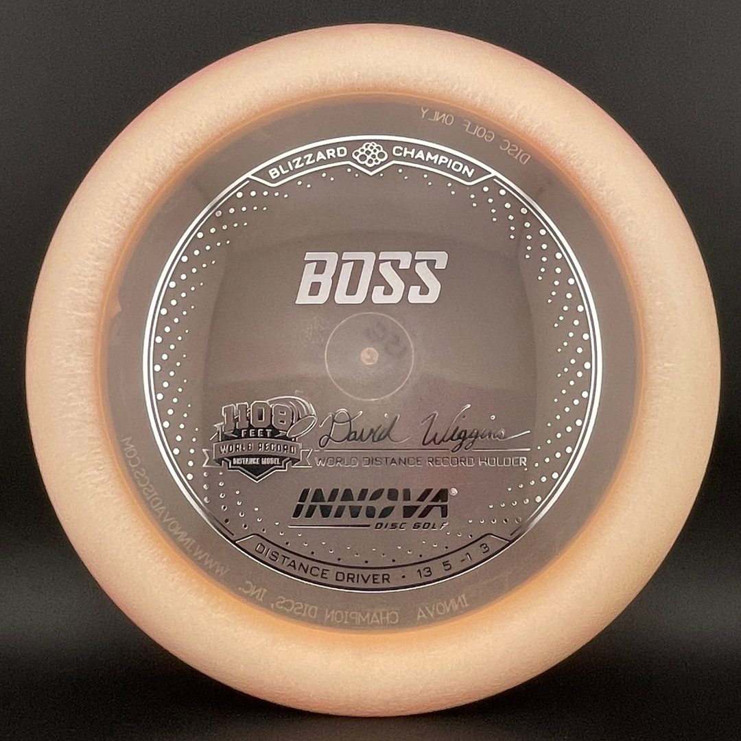 Blizzard Champion Boss - David Wiggins Jr 1108 World Record Innova