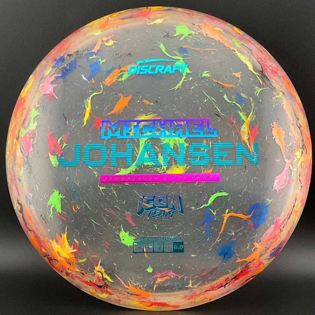 Jawbreaker Z FLX Comet - Michael Johansen Icon Team Discraft