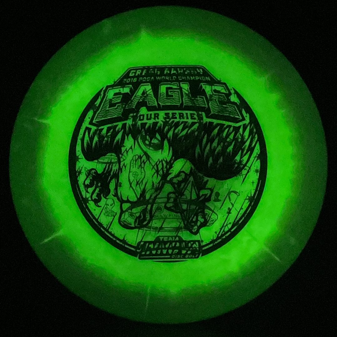 Glow Halo Star Eagle - 2023 Gregg Barsby - Double Stamped TS Innova