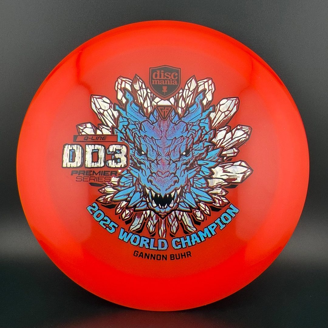 Q-Line DD3 - Gannon Buhr 2025 World Champion Discmania