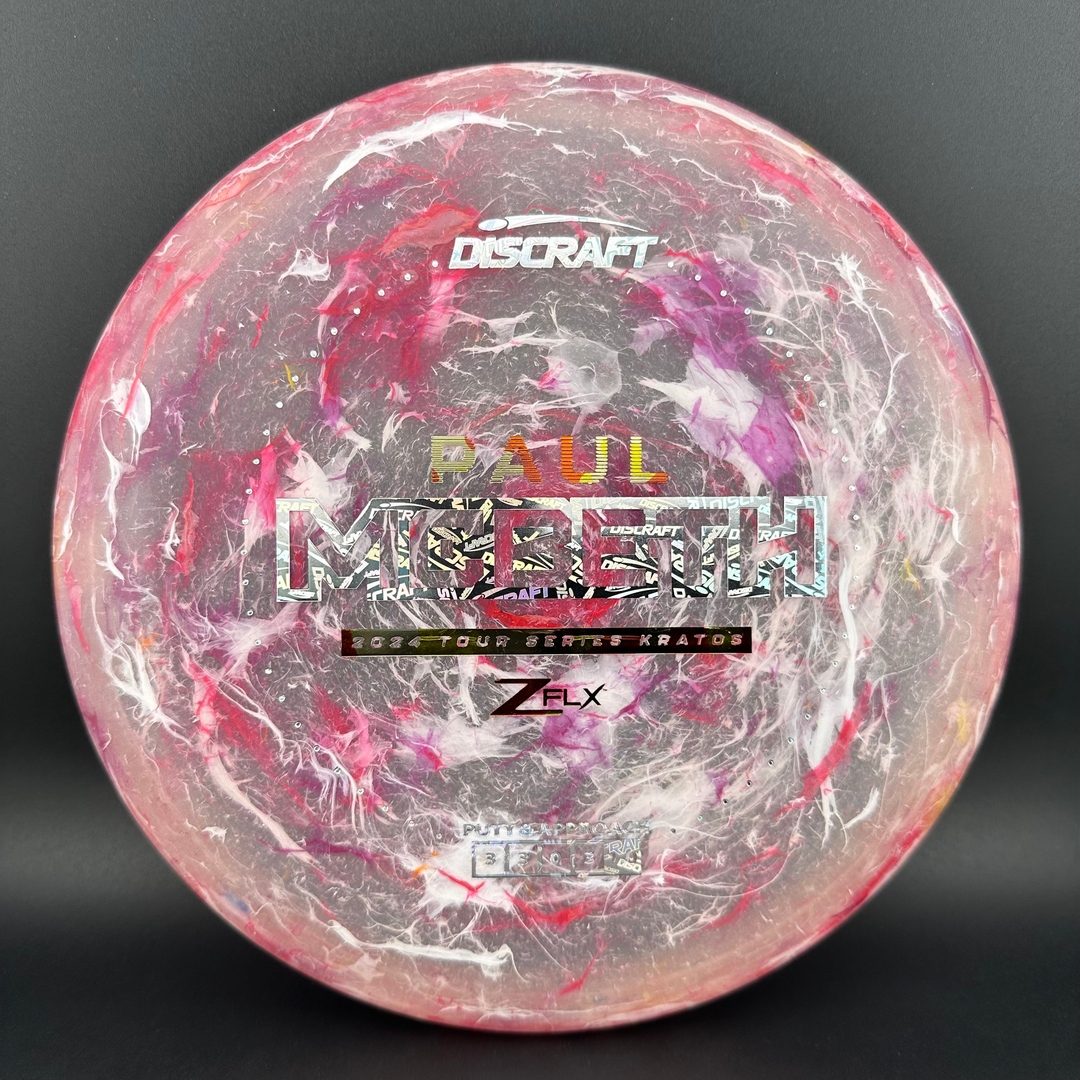 Jawbreaker Z FLX Kratos - 2024 Paul McBeth Tour Series Discraft