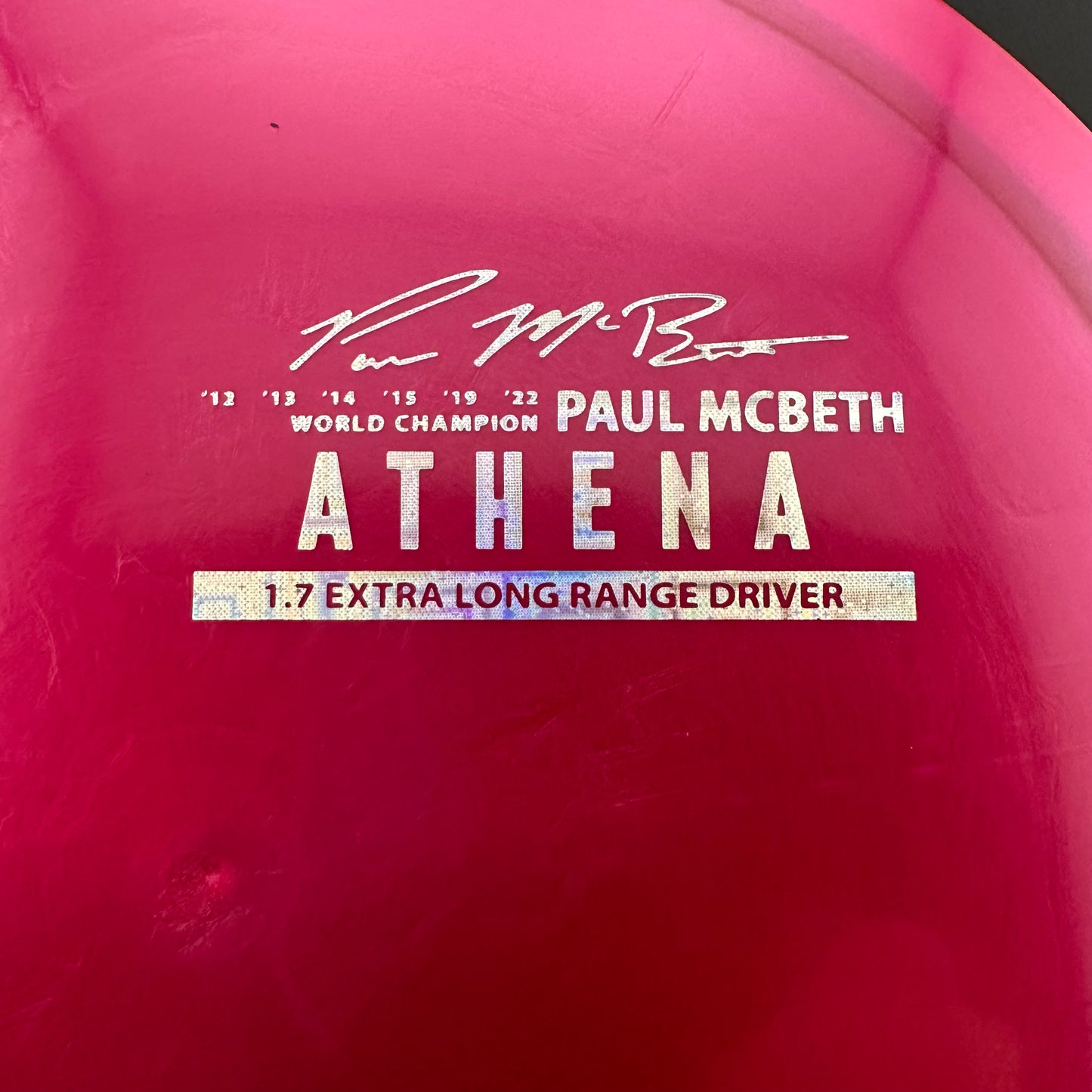 Titanium Athena - Paul McBeth Limited Edition Discraft