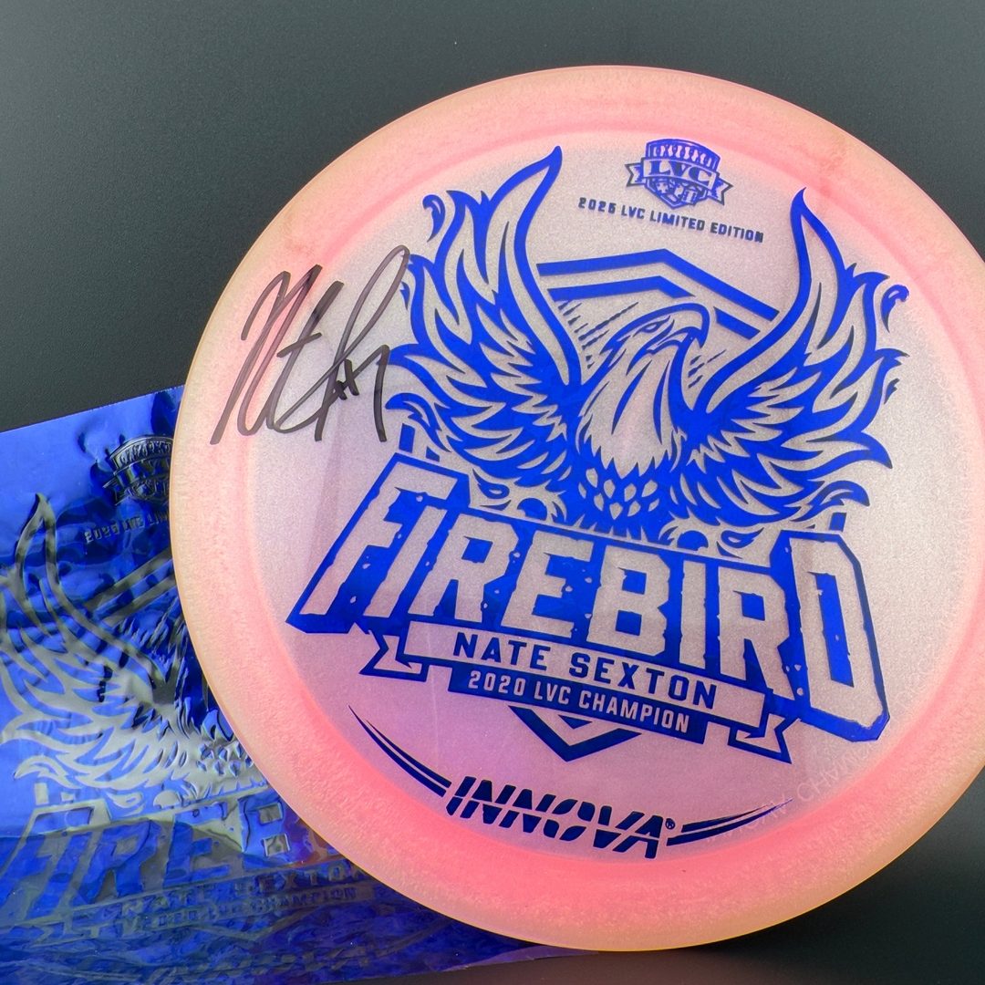 Proto Glow Pearl Champion Firebird - Autographed - 2025 LVC Nate Sexton Innova