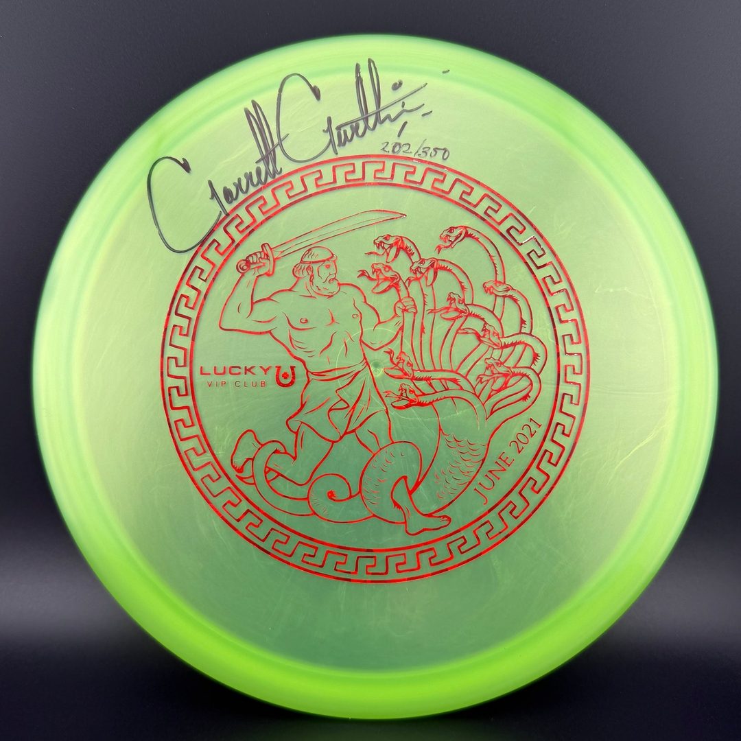 Luster Champion RocX3 *Signed* - Garrett Gurthie Lucky VIP - 1/350 Innova