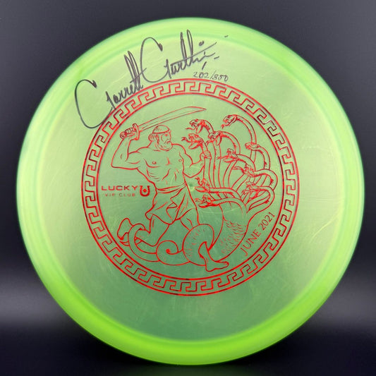 Luster Champion RocX3 *Signed* - Garrett Gurthie Lucky VIP - 1/350 Innova