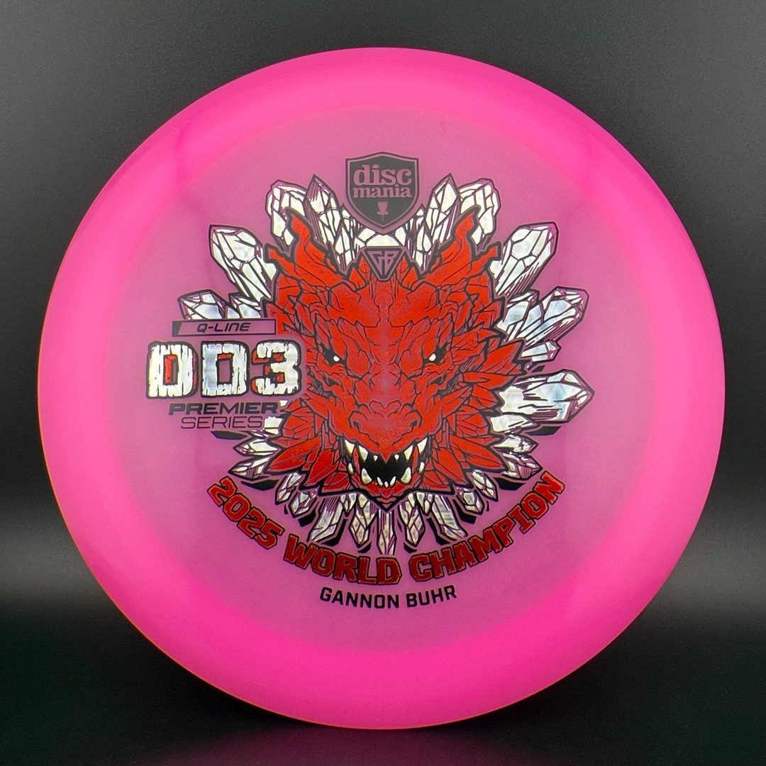 Q-Line DD3 - Gannon Buhr 2025 World Champion Discmania