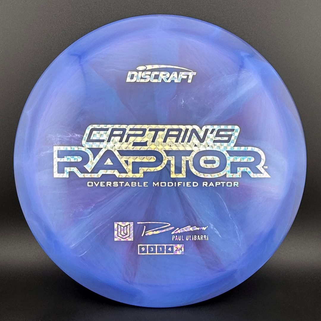 Special Z Blend Captain's Raptor - Paul Ulibarri 2025 Signature Series Discraft