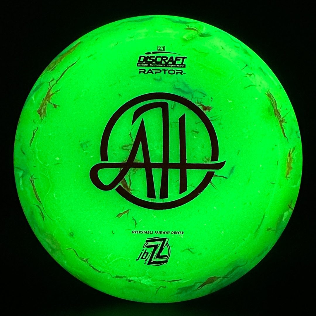 Jawbreaker Z Glo Raptor - Adam Hammes Signature Series Discraft