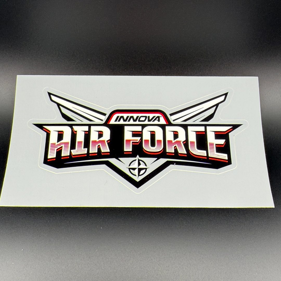 Air Force Sticker - Die Cut – Rare Air Discs