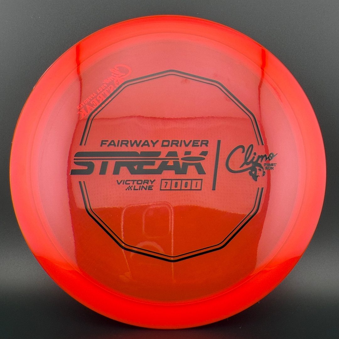 Victory Line Streak - First Run Climo Disc Golf