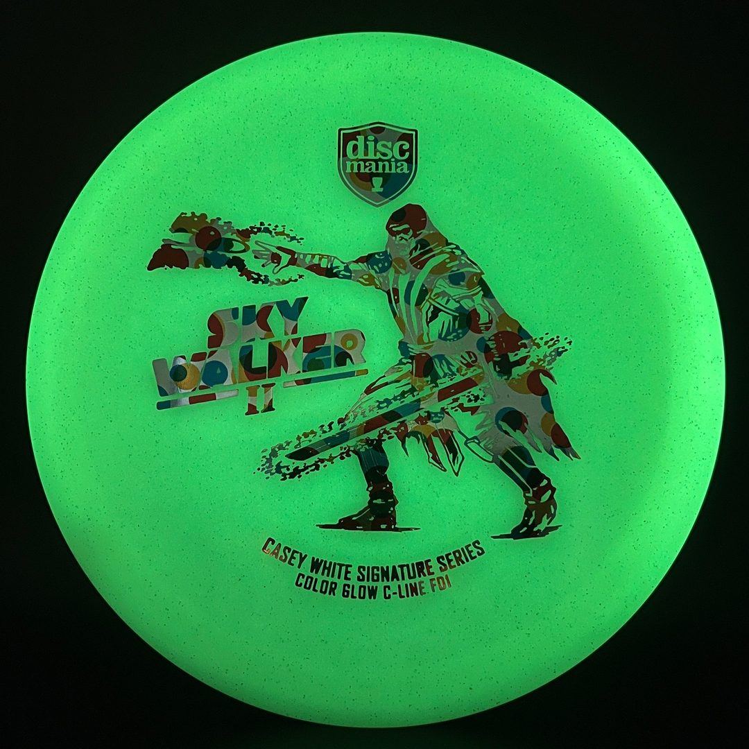 Metal Flake Glow C-Line FD1 - Limited Edition Sky Walker 2 Discmania