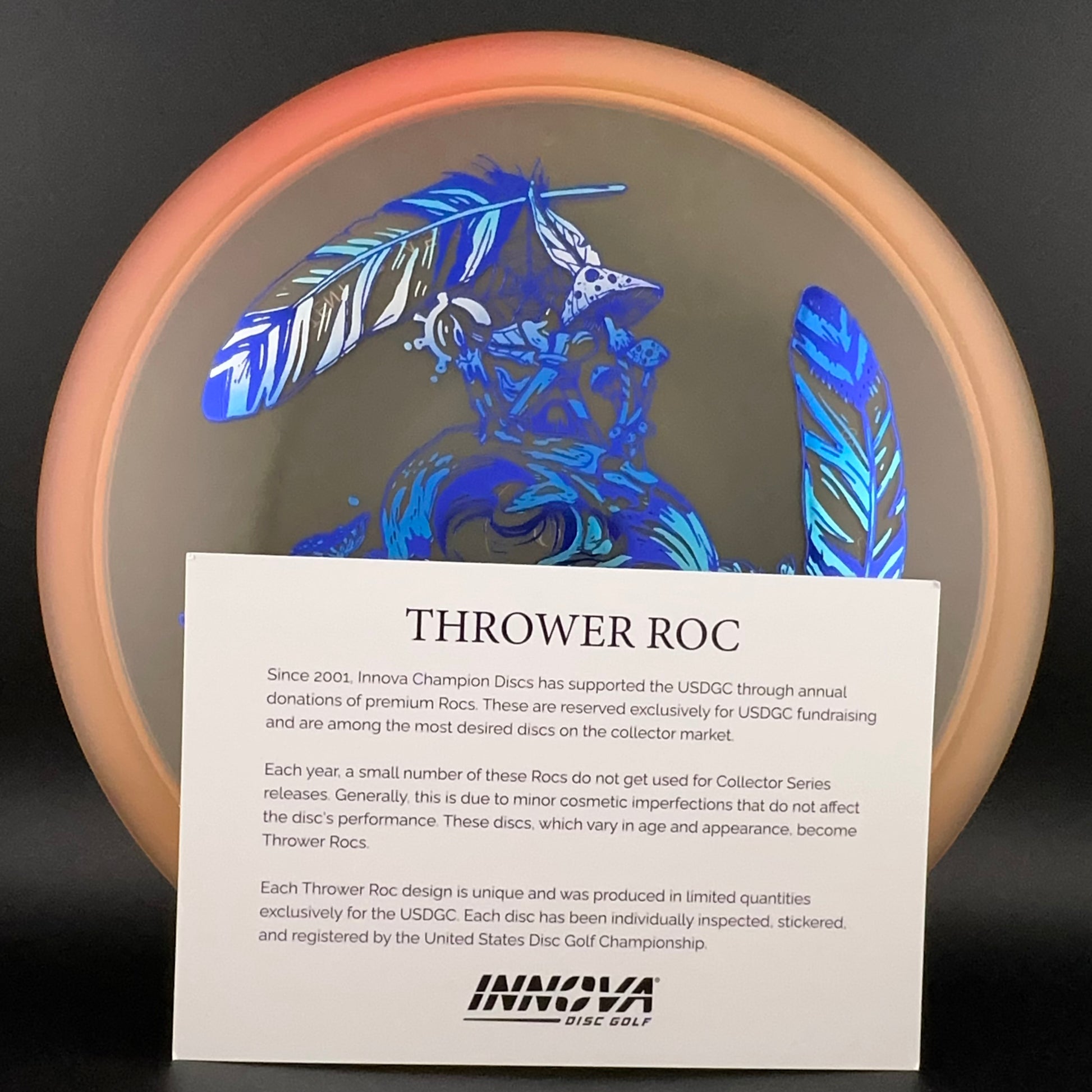 Champion Thrower Roc - "Shaman" 2025 USDGC 1/500 Innova