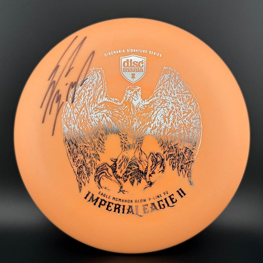 Color Glow P-Line P2 *Signed* - Eagle McMahon - Imperial Eagle 2 Discmania