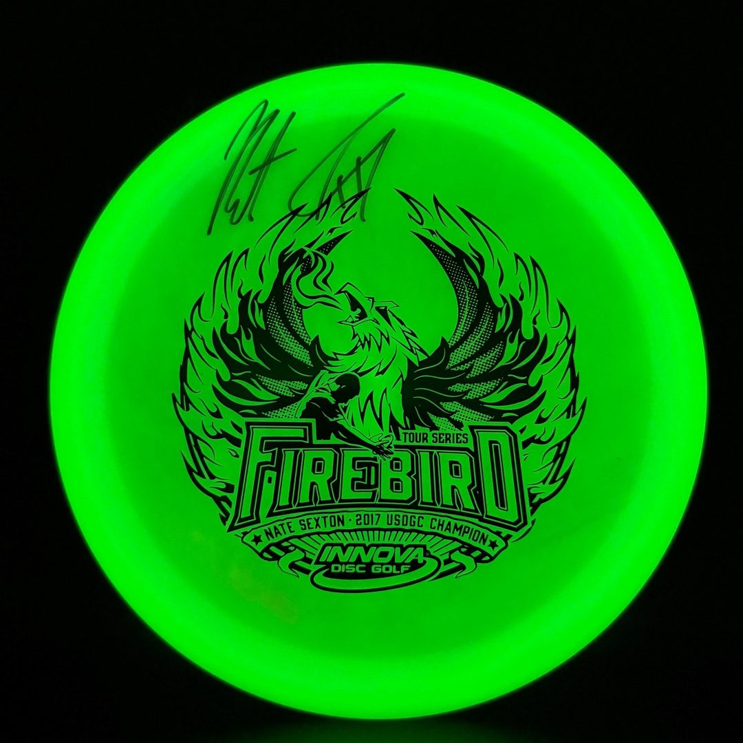 2018 Glow Champion Firebird *Signed* - Nate Sexton Tour Series *Light Use* Innova