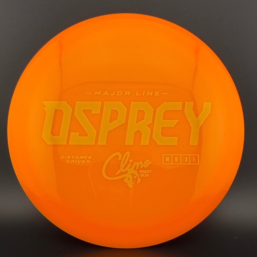 Major Line Osprey - First Run Climo Disc Golf